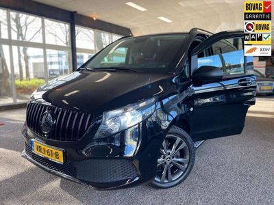 tweedehands Mercedes Vito 114 CDI Lang| Automaat| Night pakket|5 ZITS + Cabine| Leer| Grijs kenteken| AMG pakket| Boekjes|Lage KM