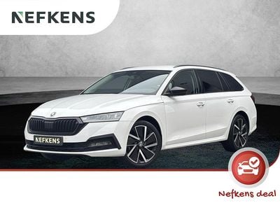 Wit Occasion 2021 Skoda Octavia Business Line Stationwagen | € 22.825 (Eerlijke prijs)