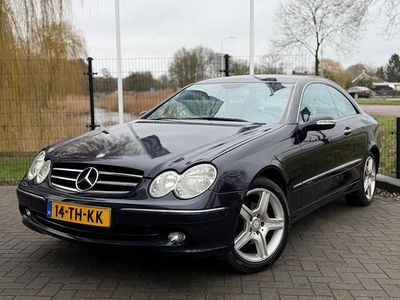 Occasion Mercedes CLK200 Avantgarde 163 PK (119 kW) 2006 Blauw Coupé