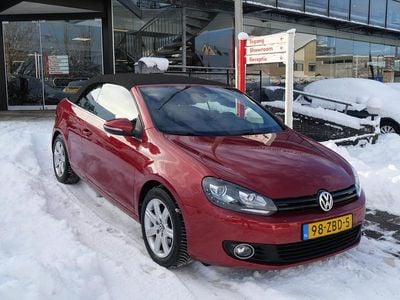 Rood Occasion 2012 VW Golf Cabriolet Cabriolet | € 7.490 (Iets duurder)