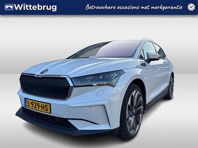 Wit Occasion 2021 Skoda Enyaq iV First Edition SUV | € 28.750 (Eerlijke prijs)