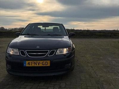 Zwart Gebruikt 2004 Saab 9-3 Aero Sedan | € 3.000 (Super prijs)