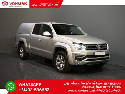 tweedehands VW Amarok 3.0 TDI 260 pk 4Motion Grijs kent. XL! DC/ Dubbel Cabine/ 5 Pers/ Carplay/ 19''LMV/ Navi/ Camera/ Leder