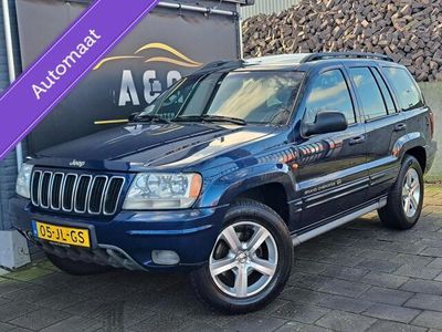 Blauw Gebruikt 2002 Jeep Grand Cherokee Overland SUV | € 6.495