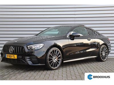 Zwart Occasion 2022 Mercedes E200 AMG line Coupé | € 51.900 (Eerlijke prijs)