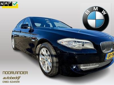 Zwart Occasion 2012 BMW 520 Comfort Edition Sedan | € 13.850 (Eerlijke prijs)