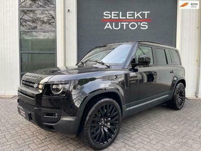 tweedehands Land Rover Defender 3.0 P400 110 HSE V6 Grijs Kenteken NAP UNIEK 22 Inch Kahn/Black Pack/Panoramadak/Leder/Full Options