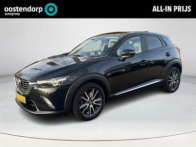 Jet black mica metallic (zwart metallic) Gebruikt 2017 Mazda CX-3 SUV | € 18.900 (Eerlijke prijs)