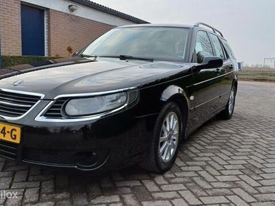 Zwart Gebruikt 2007 Saab 9-5 Linear Stationwagen | € 6.995
