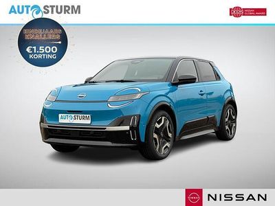 Authentic blue + zwart dak Nieuw 2025 Nissan Micra Evolve Hatchback | € 35.703 (Duur)