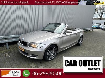 tweedehands BMW 120 Cabriolet 1-serie 120i High Executive 164Dkm Leer Cli