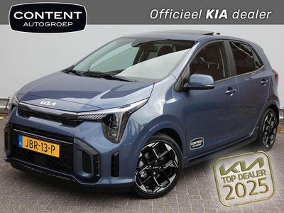 Blauw metallic Occasion 2025 Kia Picanto GT-Line Hatchback | € 22.400 (Iets duurder)