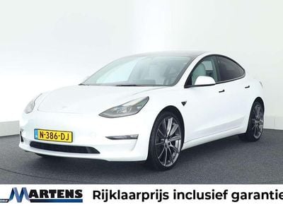 Wit Gebruikt 2021 Tesla Model 3 Long Range AWD Sedan | € 28.949 (Eerlijke prijs)