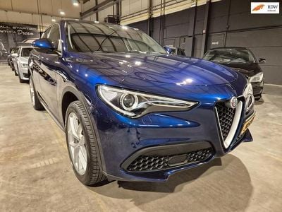 Occasion Alfa Romeo Stelvio Tech Edition 281 PK (206 kW) 2019 Blauw (metallic) SUV