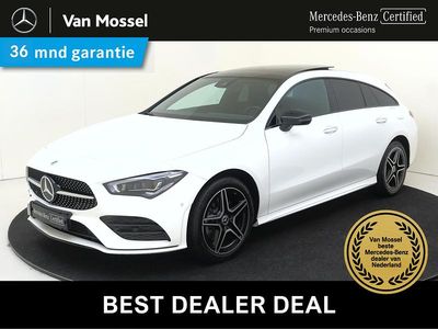 Occasion Mercedes CLA250e Shooting Brake Business 218 PK (160 kW) 2021 Wit Stationwagen