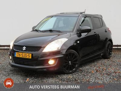 tweedehands Suzuki Swift 1.2 Exclusive, Automaat, Schuif/kanteldak, 17 Inch, Keyless, Lederen bekleding