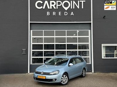 Occasion VW Golf V Highline 122 PK (89 kW) 2009 Blauw Stationwagen