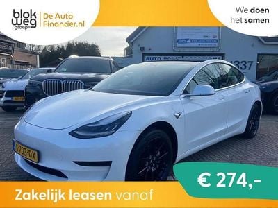 Wit (metallic) Occasion 2019 Tesla Model 3 Sedan | € 19.899 (Goede deal)