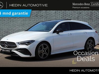 Wit Occasion 2024 Mercedes CLA180 Shooting Brake AMG line Stationwagen | € 39.900 (Eerlijke prijs)
