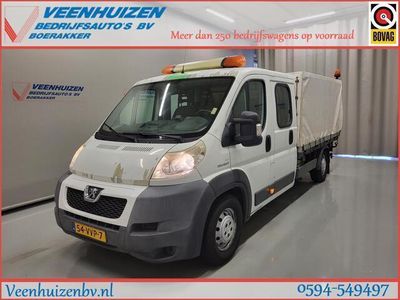 tweedehands Peugeot Boxer 2.2HDI 120PK L3/H1 Pick-Up Dubbele Cabine Airco