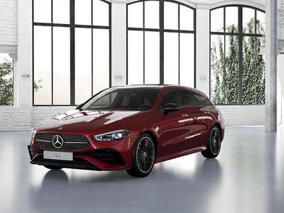 Rood Nieuw 2026 Mercedes CLA180 Shooting Brake AMG line Stationwagen | € 59.235