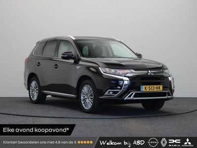Zwart Occasion 2021 Mitsubishi Outlander Intense SUV | € 22.945 (Eerlijke prijs)