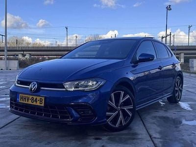Blauw Occasion 2021 VW Polo R-line Hatchback | € 22.950 (Eerlijke prijs)