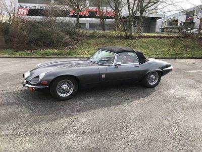 Occasion Jaguar E-Type 268 PK (197 kW) 1973 Grijsgunmetallgrey Cabriolet