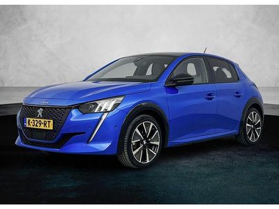 Blauw Occasion 2021 Peugeot e-208 GT Hatchback | € 15.920 (Eerlijke prijs)