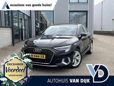 Zwart Occasion 2022 Audi A3 Sportback Advanced Hatchback | € 22.950 (Eerlijke prijs)