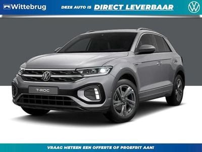 Grijs, metallic lak Nieuw 2025 VW T-Roc R-line Edition SUV | € 40.995 (Super prijs)