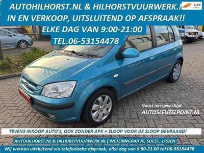 Blauw (metallic) Gebruikt 2004 Hyundai Getz Hatchback | € 300 (Super prijs)