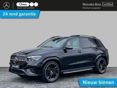 tweedehands Mercedes GLE400 e 4MATIC AMG Line Premium Plus Panoramadak | Beige leder | Nightpakket | Luchtvering |