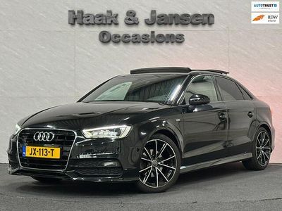 Zwart Occasion 2016 Audi A3 S-Line Sedan | € 14.995 (Eerlijke prijs)