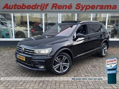 Zwart Occasion 2021 VW Tiguan Allspace Highline SUV | € 27.945 (Goede deal)