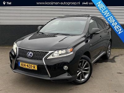 Zwart Gebruikt 2013 Lexus RX450h Sport Line SUV | € 19.900 (Eerlijke prijs)