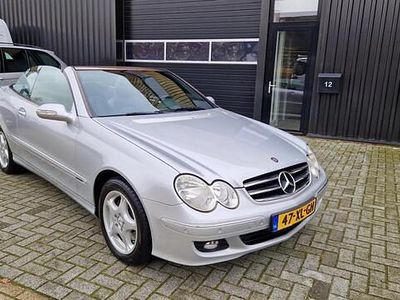 Grijs (metallic) Occasion 2006 Mercedes CLK200 Avantgarde Cabriolet | € 5.999 (Super prijs)