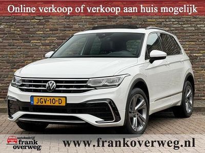 Wit Occasion 2022 VW Tiguan R-line SUV | € 35.950 (Eerlijke prijs)
