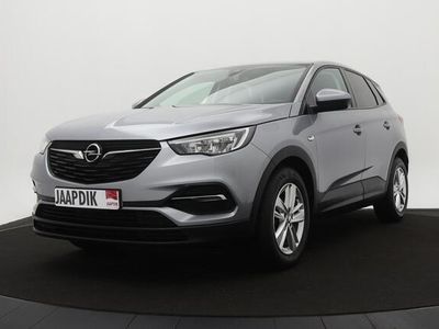 tweedehands Opel Grandland X BWJ 2020 1.2 Turbo 131 PK Edition AUTOMAAT CLIMA / CRUISE / APPLE CARPLAY / ANDROID AUTO / VERKEERSBORD LEZER / LMV / PDC / PARKEERHULP