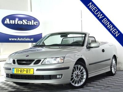 tweedehands Saab 9-3 Cabriolet 1.8t Vector airco automaat leder 2005