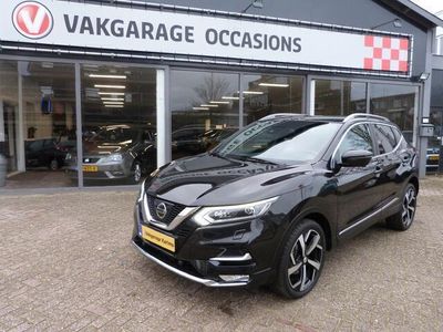 tweedehands Nissan Qashqai 1.2 Tekna 360 camera LeerAutomaatTrekhaak