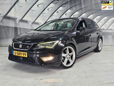 Zwart Gebruikt 2014 Seat Leon ST FR Stationwagen | € 7.999 (Eerlijke prijs)
