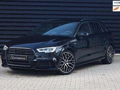 Occasion Audi A3 Sportback S-Line 150 PK (110 kW) 2018 Zwart (metallic) Hatchback