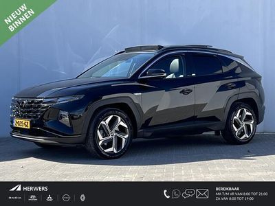 tweedehands Hyundai Tucson 1.6 T-GDI HEV 230PK Premium Sky / Schuif-/kanteldak / Lederen bekleding / 360* Camera / Stoelventilatie en Stoelverwarming