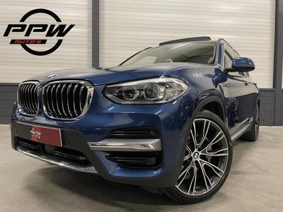 tweedehands BMW X3 xDrive30e High Exe PANO/21"/LIVE COCKPIT/360 CAMERA/VOL LEER/LED/STANDKACHEL/DAB/KEYLESS/ADAPTIVE ONDERSTEL/ELECTR.TREKHAAK