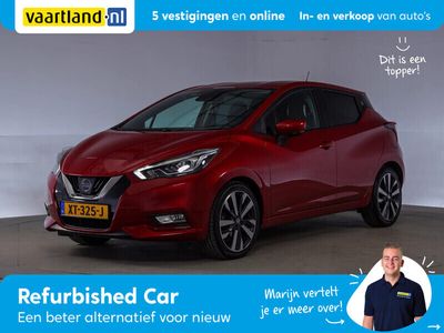 tweedehands Nissan Micra 0.9 IG-T Tekna [ Camera Navi Lane Assist Stoelverwarm LM Vel