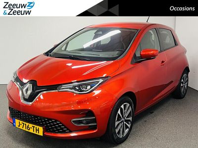 tweedehands Renault Zoe R135 Intens 52 kWh (ex Accu) Automaat airco camera parkeersensoren apple carplay android auto climate controle zeer mooie auto €2000 subsidie mogelijk