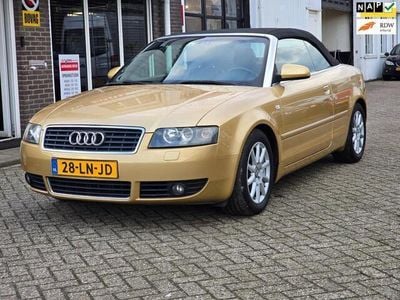 Occasion Audi A4 Cabriolet Exclusive 170 PK (125 kW) 2003 Geel Cabriolet