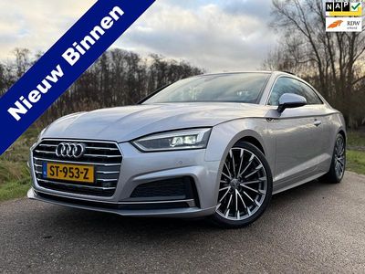 Grijs Occasion 2018 Audi A5 S-Line Coupé | € 23.888 (Eerlijke prijs)