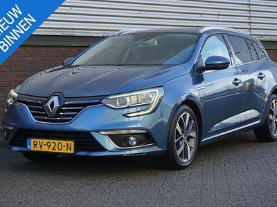 Occasion Renault Mégane GrandTour Bose Edition 131 PK (96 kW) 2018 Blauw Stationwagen